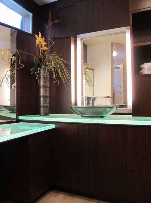 interior perfection california contemporary bathroom vanity