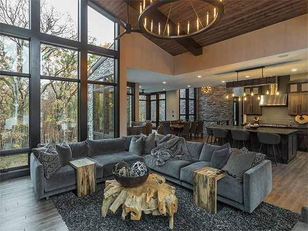 Interior Perfection Mountain Modern Living Area