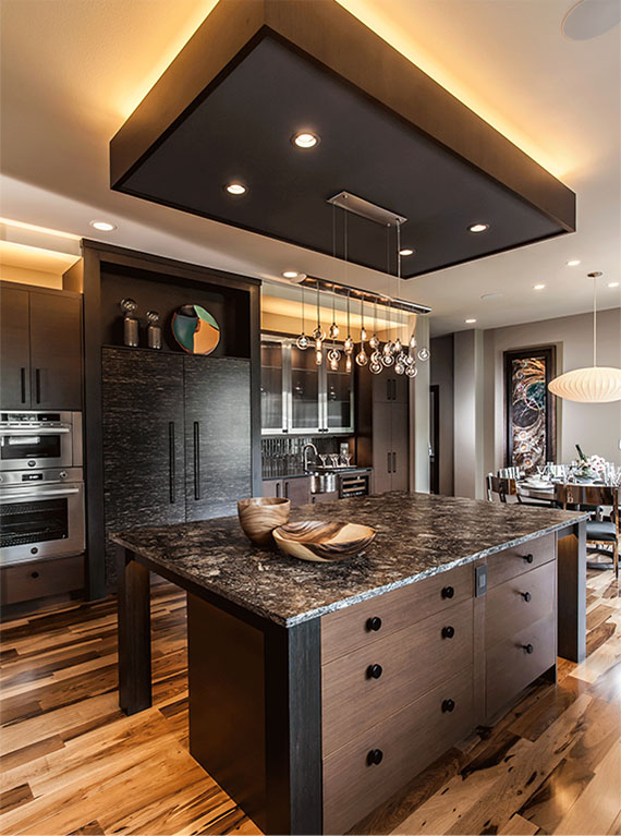 interior perfection post mod contemporary kitchen island