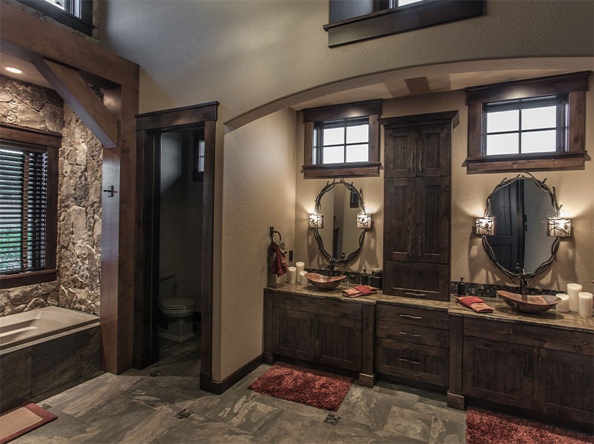 Interior Perfection Lakehouse Retreat Bathroom
