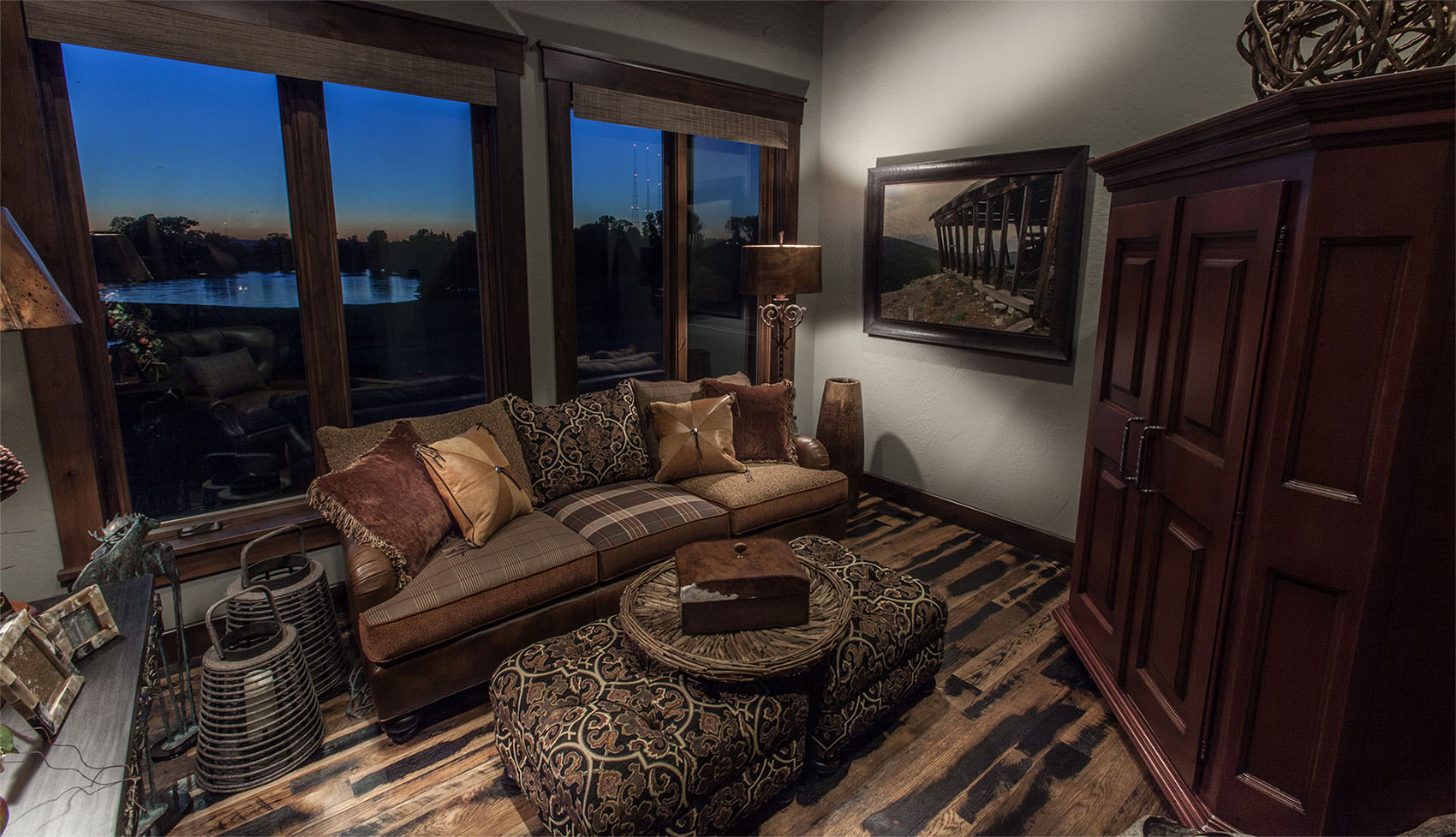 Interior Perfection Lakehouse Retreat Living Room