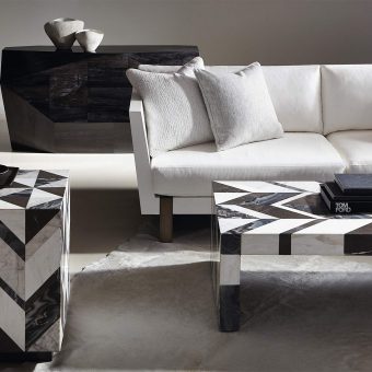Black and White Collection living room furniture